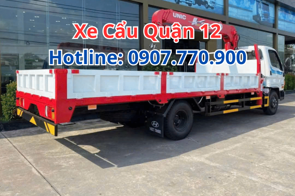 Thuê xe Cẩu Quận 12 Giá Rẻ