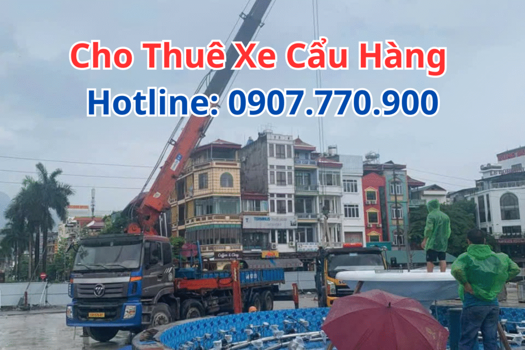 thuê xe cẩu hàng