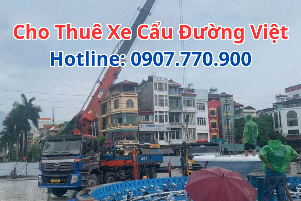 Giá Thuê Cẩu Tự Hành