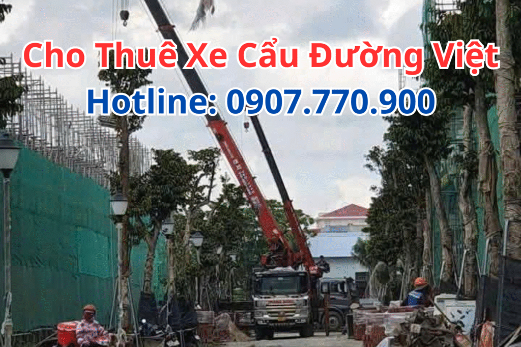 Giá Thuê Cẩu Tự Hành