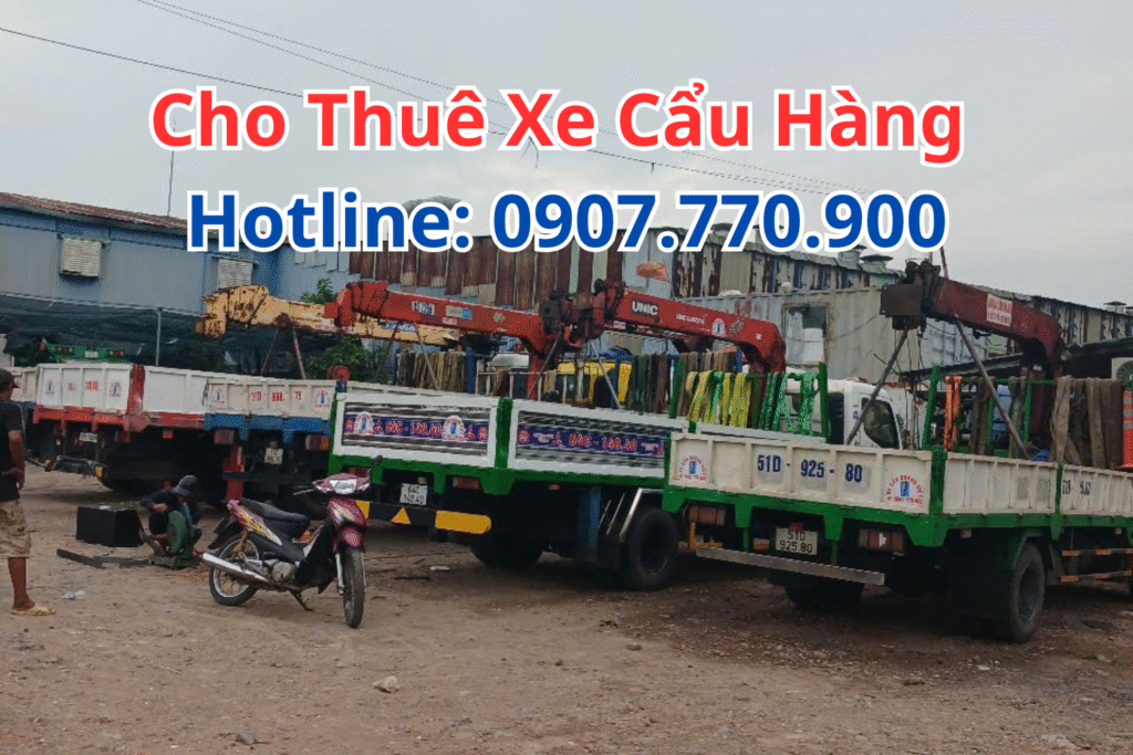 thuê xe cẩu hàng