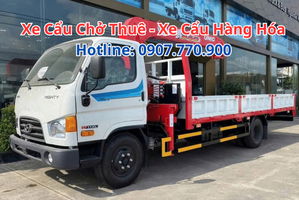 Xe Cẩu Chở Thuê - Xe Cẩu Hàng Hóa