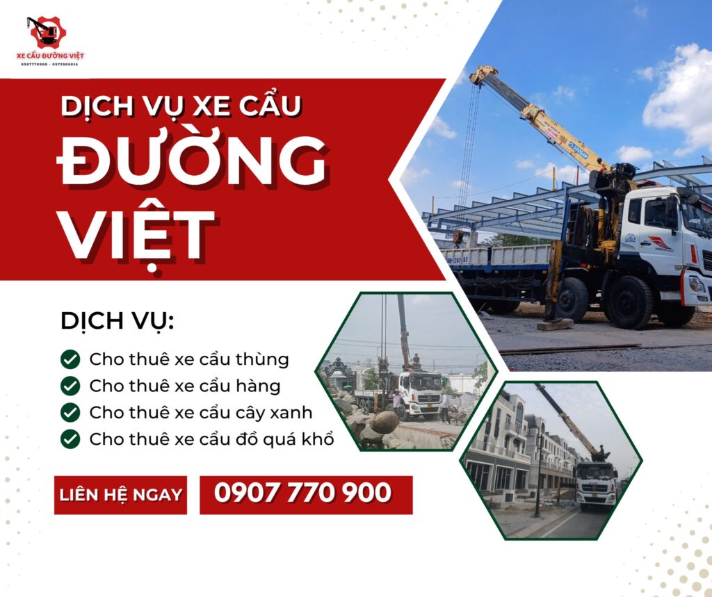 Thuê Cẩu Hạng Nặng Tại Sài Gòn