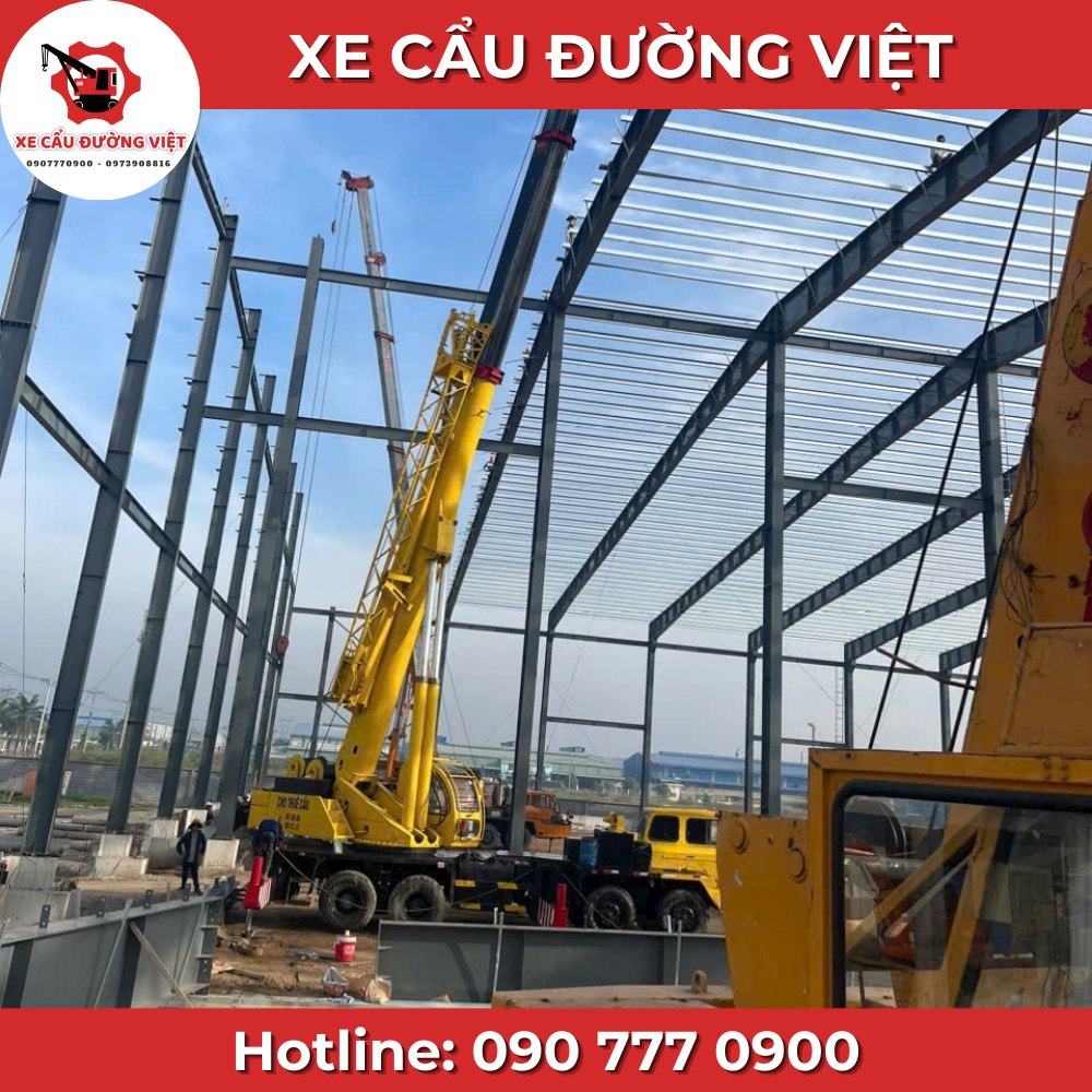 thuê xe cẩu khu công nghiệp tphcm