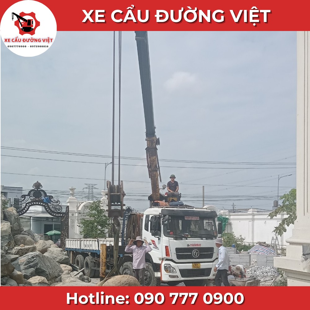 thuê xe cẩu khu công nghiệp tphcm