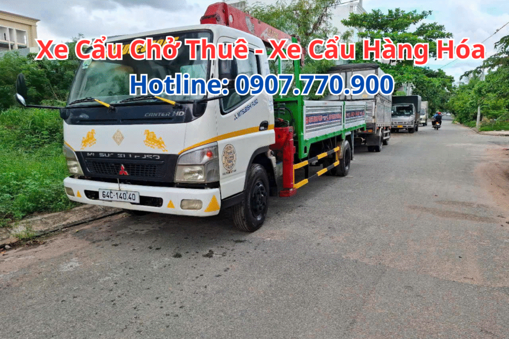 Xe Cẩu Chở Thuê - Xe Cẩu Hàng Hóa