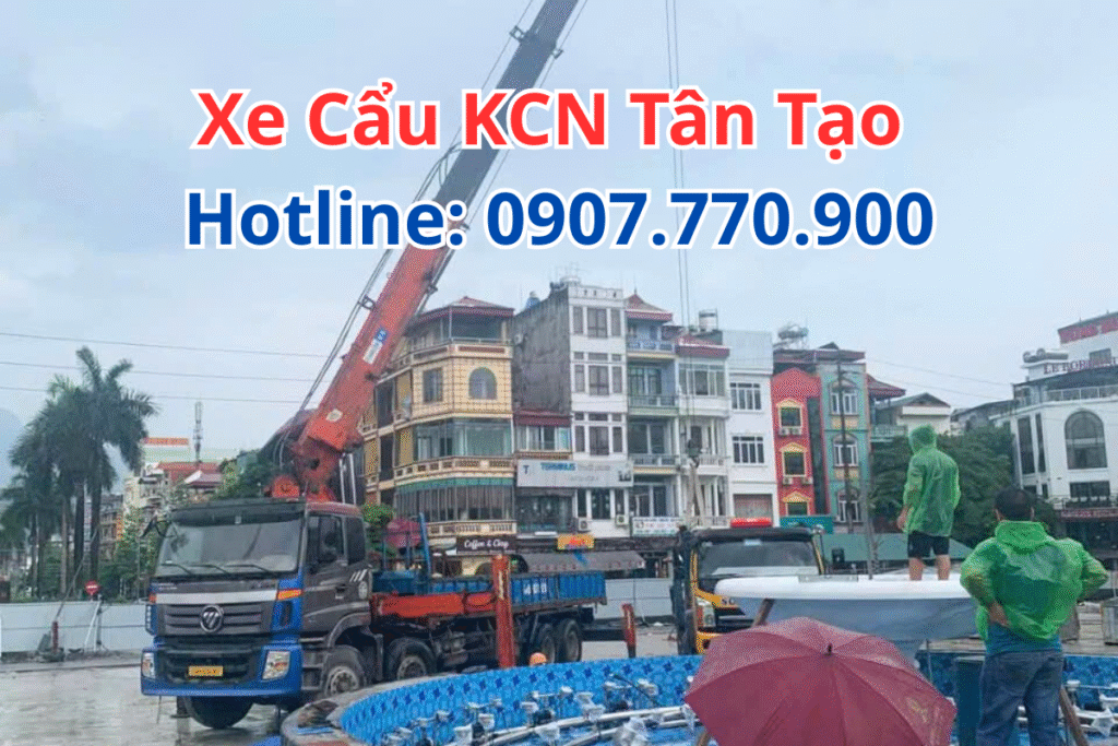 Xe Cẩu KCN Tân Tạo