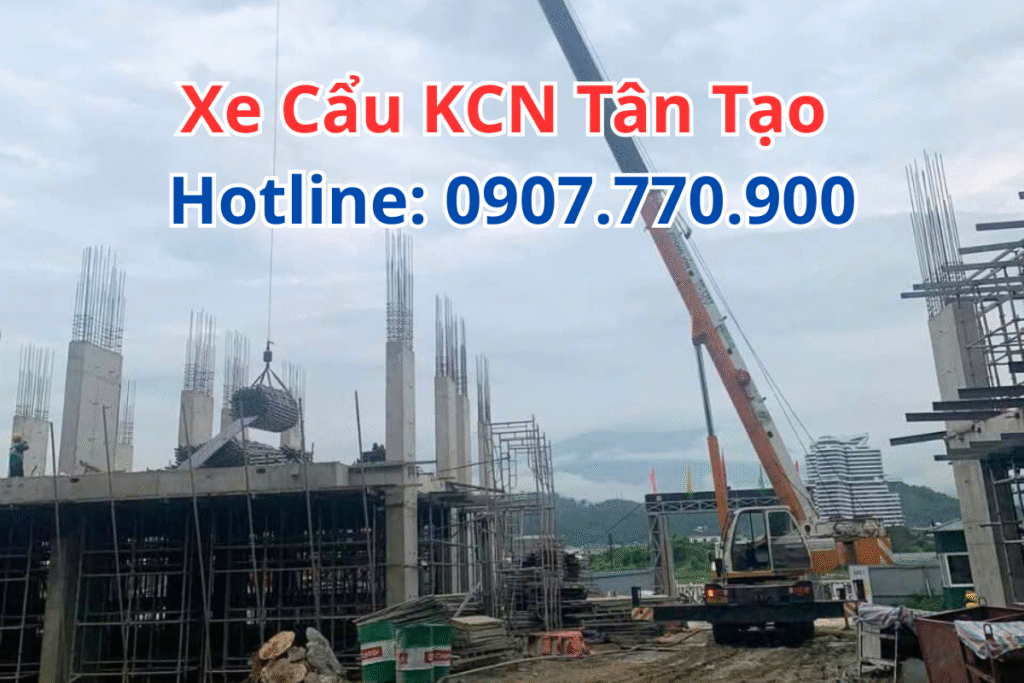 Xe Cẩu KCN Tân Tạo