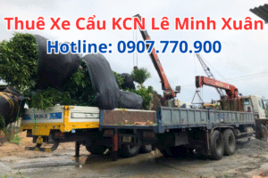 Xe Cẩu KCN Lê Minh Xuân