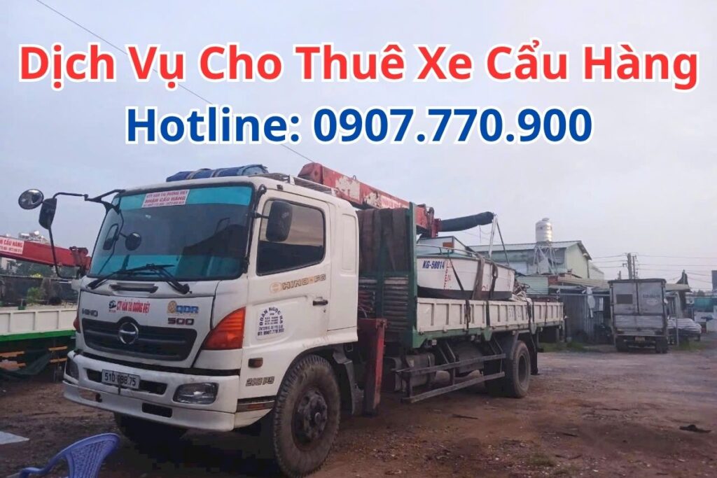 Dịch vụ cho thuê xe cẩu hàng