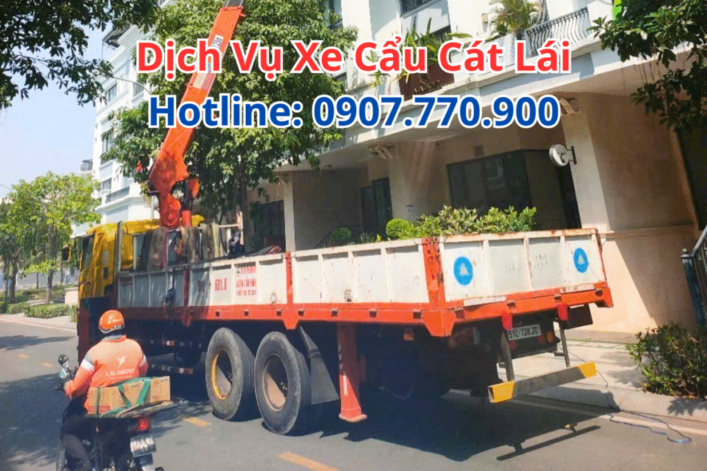 xe cẩu cát lái
