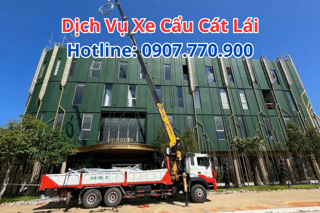 xe cẩu cát lái