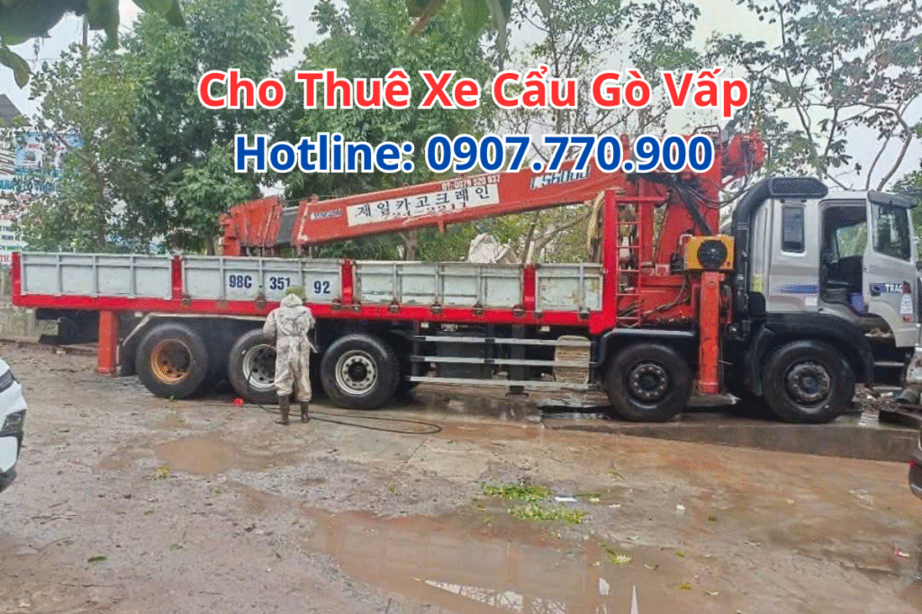 Cho Thuê Xe Cẩu Gò Vấp