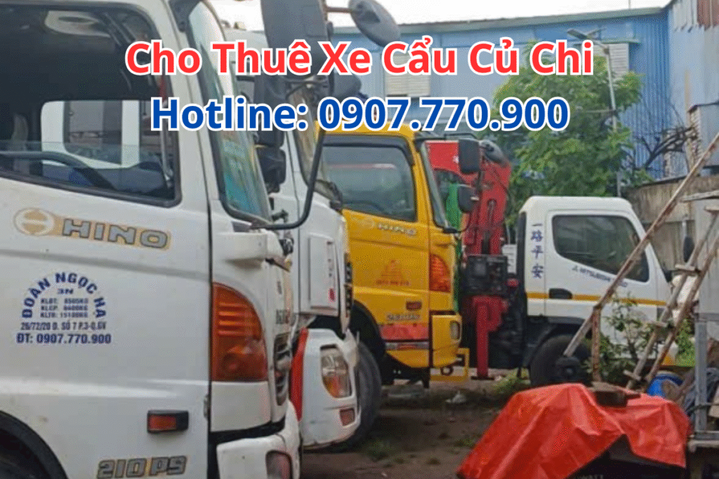 Cho Thuê Xe Cẩu Củ Chi