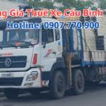 Bảng Giá Thuê Xe Cẩu Bình Tân