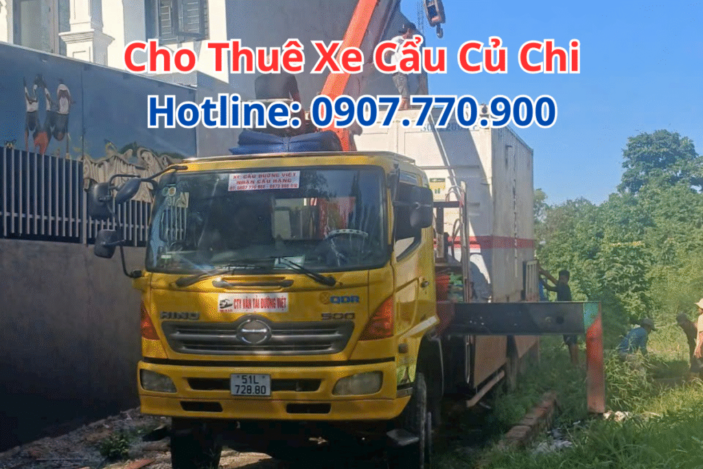 Cho Thuê Xe Cẩu Củ Chi
