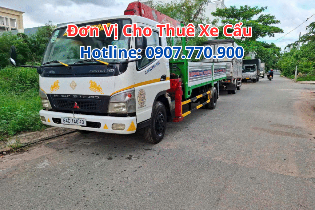 Đơn Vị Cho Thuê Xe Cẩu