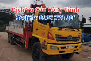 Dịch Vụ Cẩu Công Trình – Giải Pháp Nâng Hạ