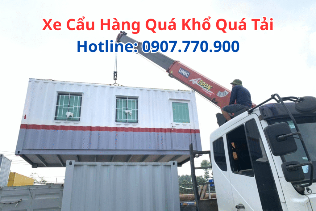 Xe Cẩu Hàng Quá Khổ Quá Tải