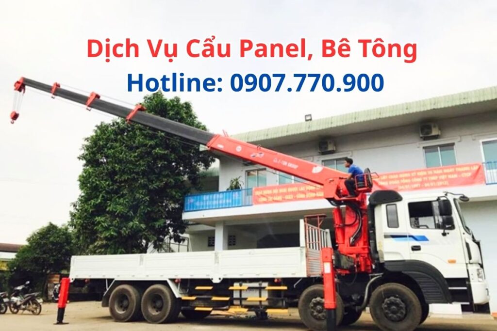 Dịch Vụ Cẩu Panel Bê Tông