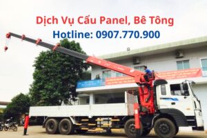 Dịch Vụ Cẩu Panel Bê Tông