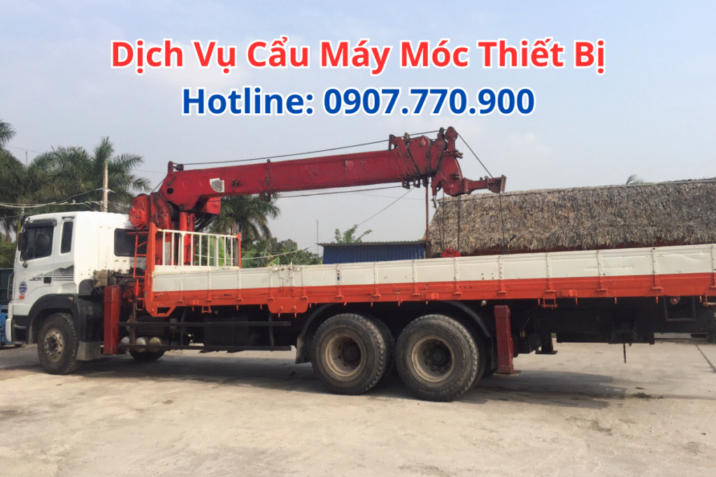 Dịch Vụ Cẩu Máy Móc Thiết Bị