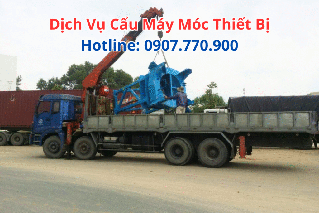 Dịch Vụ Cẩu Máy Móc Thiết Bị