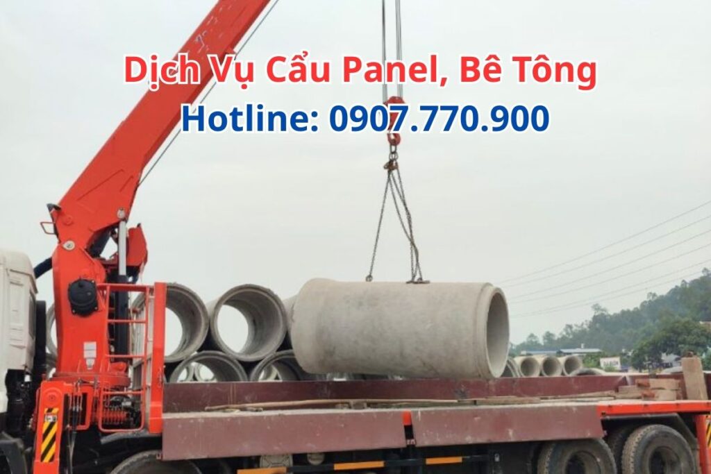 Dịch Vụ Cẩu Panel Bê Tông