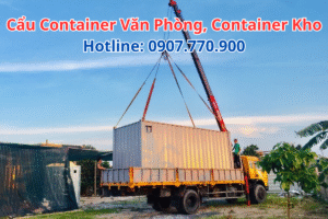 Cẩu Container Văn Phòng Container Kho