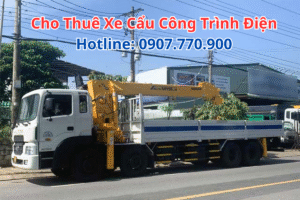 Cho Thuê Xe Cẩu Công Trình Điện