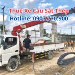 Thuê Xe Cẩu Sắt Thép