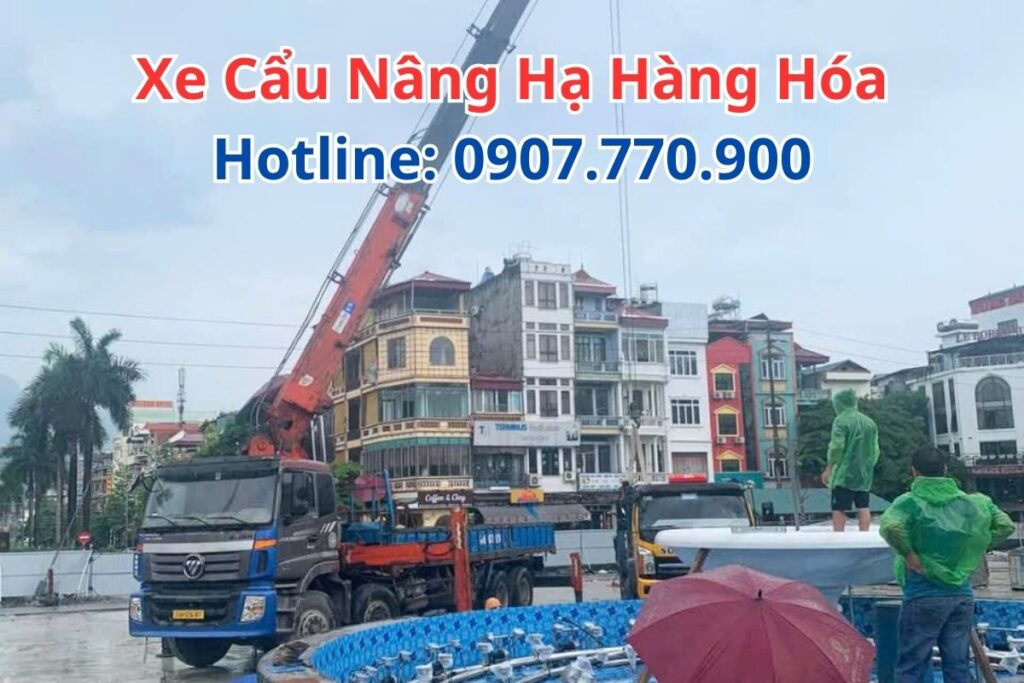 Xe Cẩu Nâng Hạ Hàng Hóa