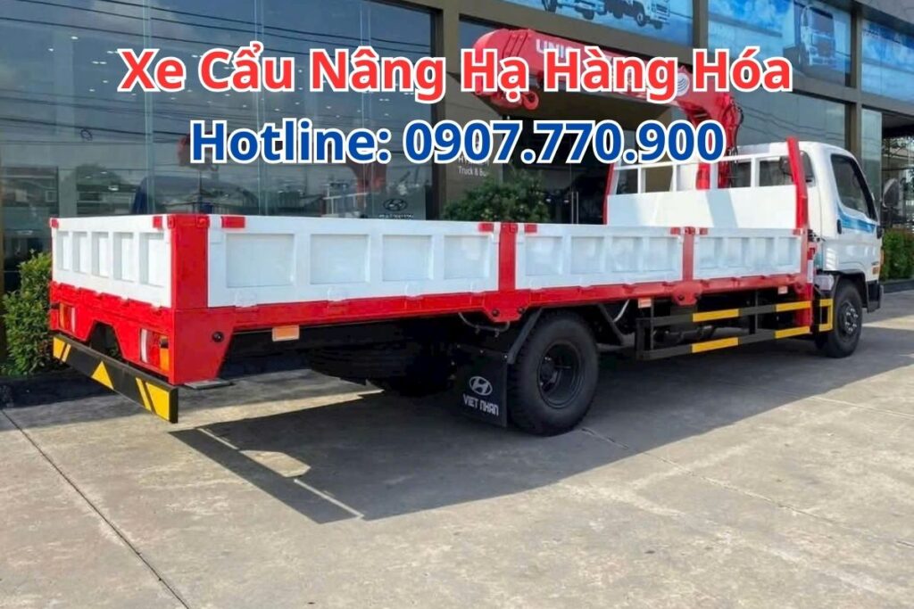 Xe Cẩu Nâng Hạ Hàng Hóa
