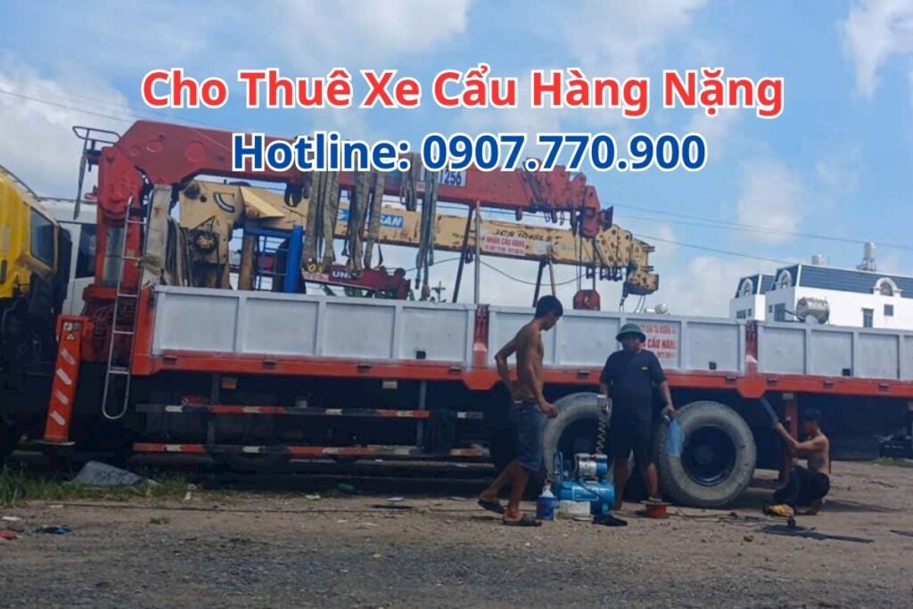 Thuê Xe Cẩu Hàng Nặng