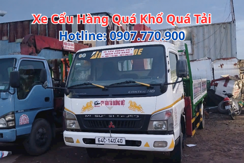 Xe Cẩu Hàng Quá Khổ Quá Tải