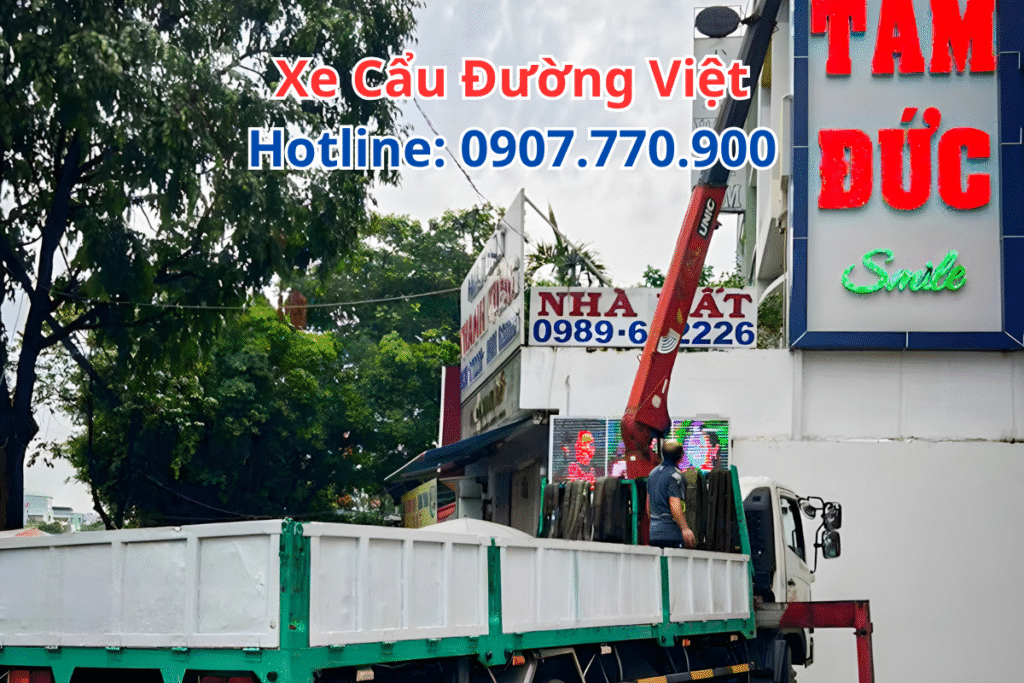 Thuê Xe Cẩu Có Chứng Chỉ An Toàn