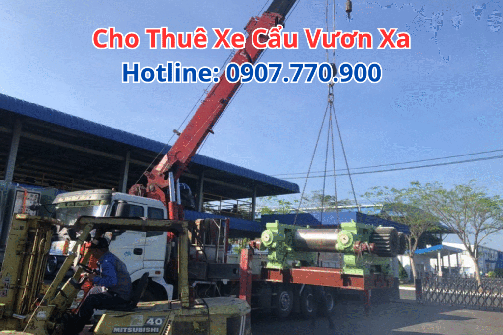 Thuê Xe Cẩu Vươn Xa