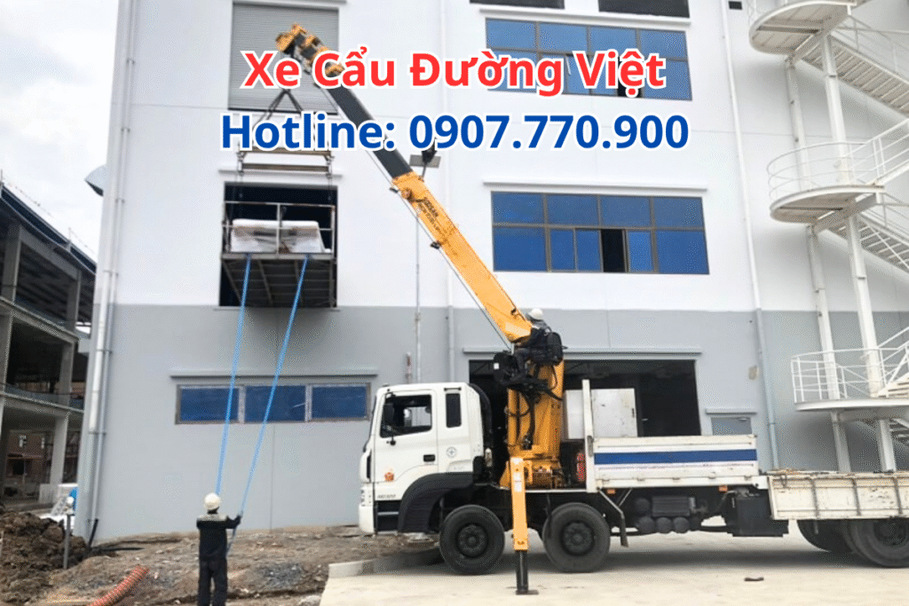 Thuê Xe Cẩu KCN Mỹ Phước