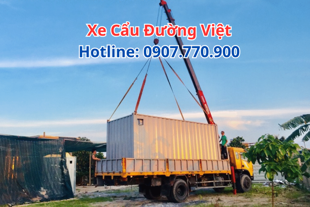 Chi Phí Cẩu Một Container Là Bao Nhiêu