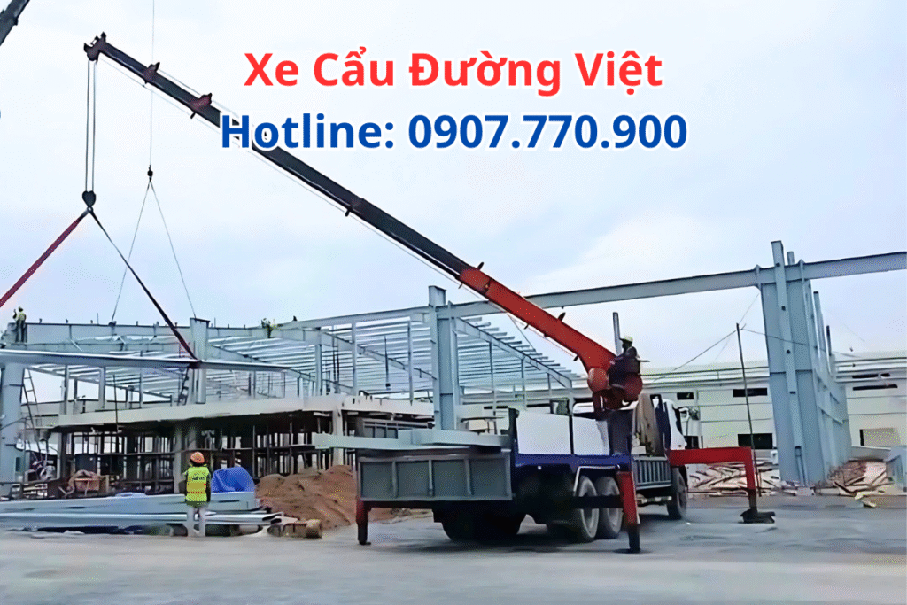 Thuê Xe Cẩu Có Chứng Chỉ An Toàn