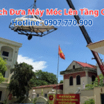 Cách Đưa Máy Móc Lên Tầng Cao