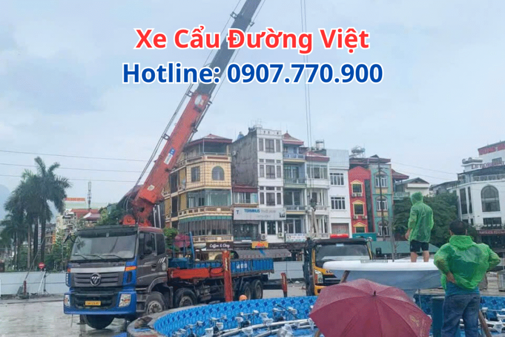Đơn Vị Cho Thuê Xe Cẩu Tại Đức Huệ