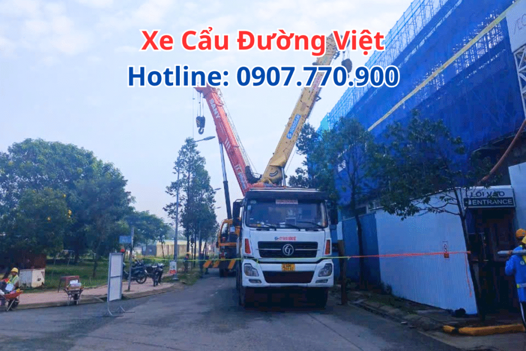 Đơn Vị Cho Thuê Xe Cẩu Tại Đức Huệ