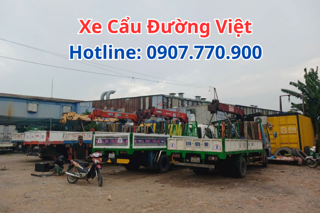 Cho Thuê Xe Cẩu KCN Amata