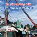 Thuê Xe Cẩu Phường Đông Hưng Thuận