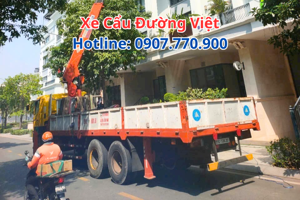 Đội Xe Cẩu Uy Tín Tại TPHCM