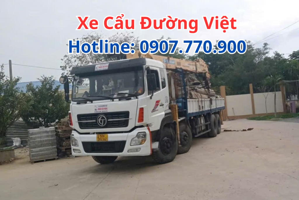 Dịch Vụ Thuê Xe Cẩu Thùng 5 Tấn