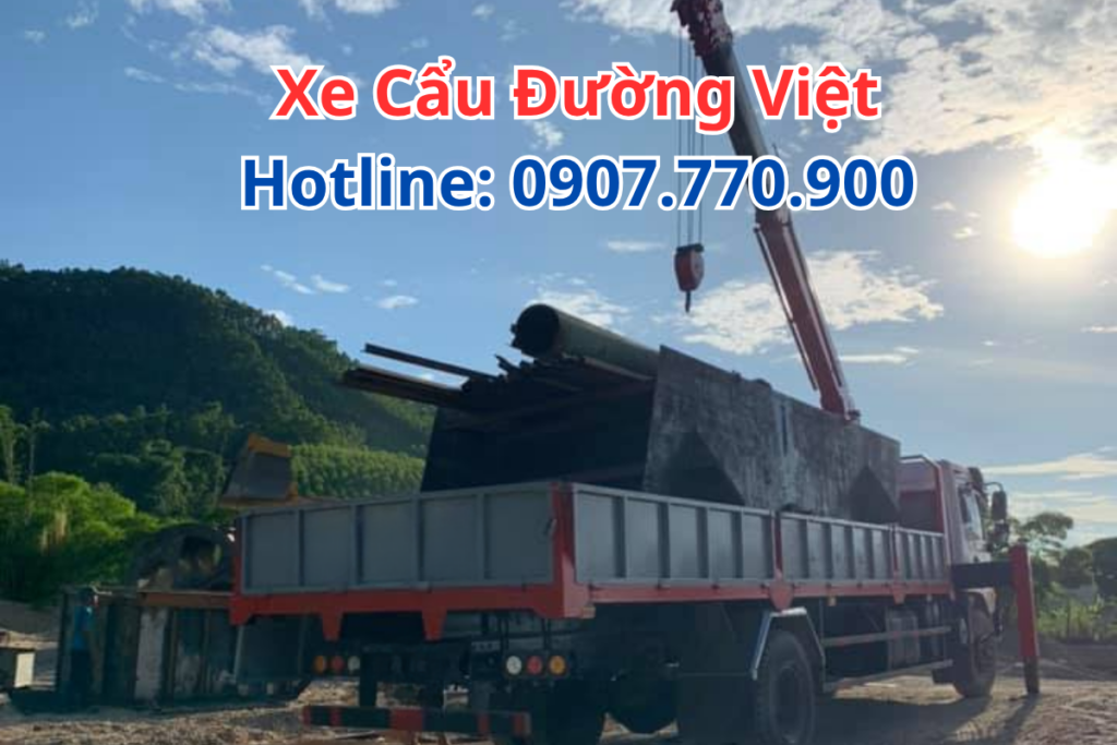 Dịch Vụ Thuê Xe Cẩu Thùng 5 Tấn