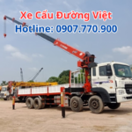 Bảng Thông Số Kỹ Thuật Xe Cẩu Thùng 10 Tấn