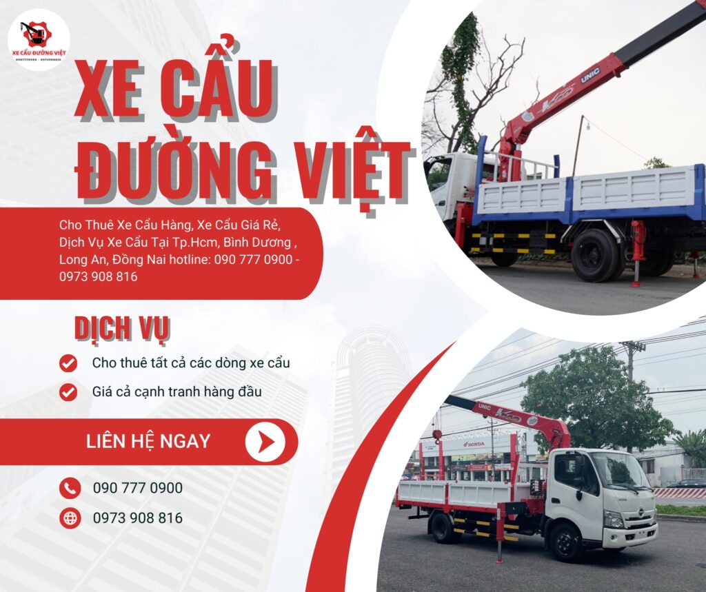 Thuê Cẩu Hạng Nặng Tại Sài Gòn